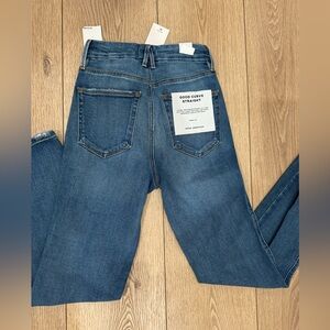 Good American curve straight Jean NWT